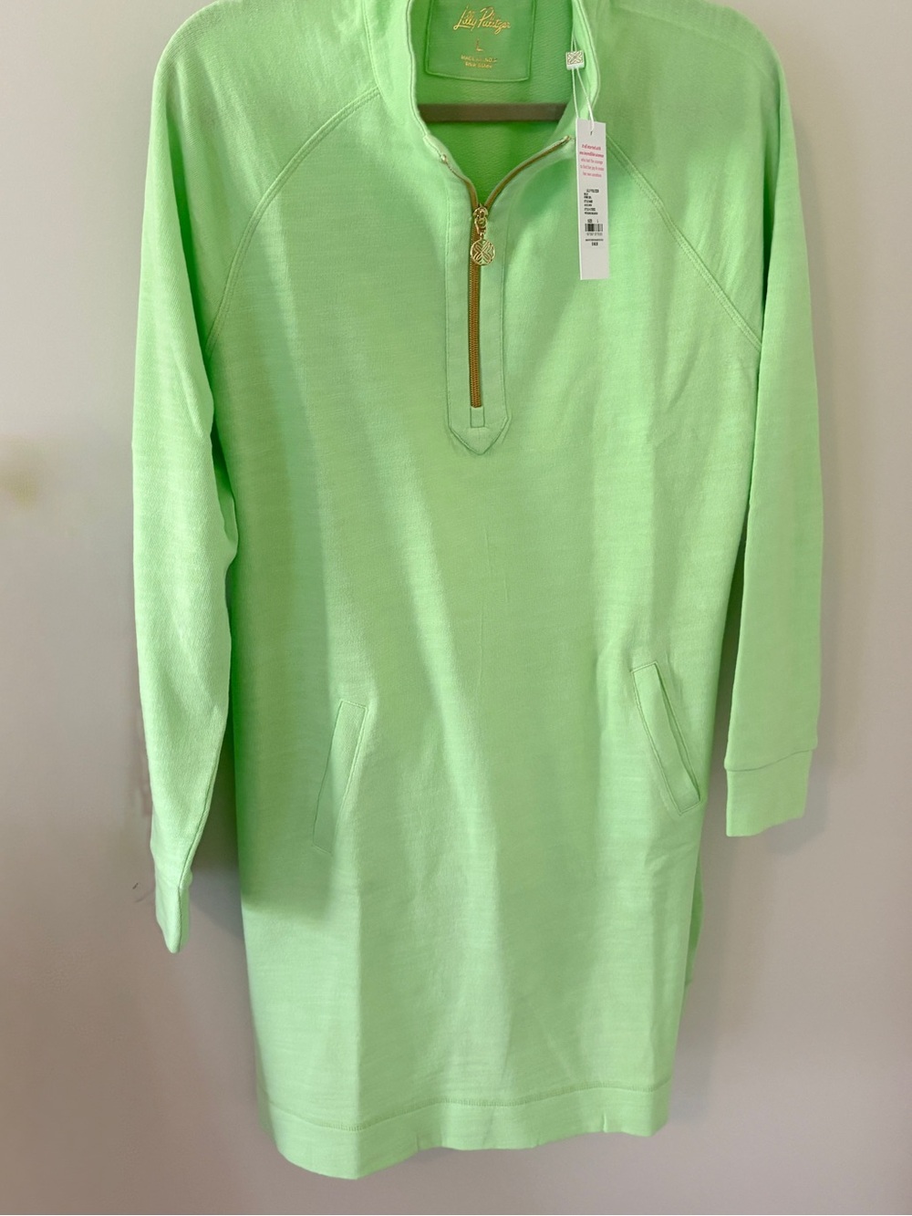NWT Lilly Pulitzer Ashlee Dress in Pistachio Macaron - Picture 4 of 4